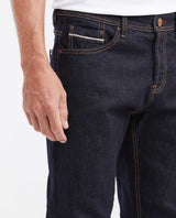 Men's Heritage Rider Super Slim Fit Jeans in Ultra Dark Selvedge with Recycled Materials - 3