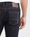 Men's Heritage Rider Super Slim Fit Jeans in Ultra Dark Selvedge with Recycled Materials - 5