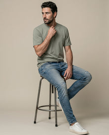 Men´s Skinny Jeans - Blue 63_332H005_AZU154020_3