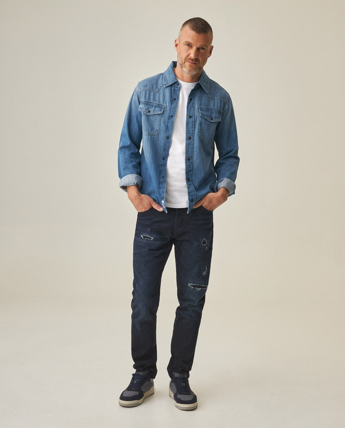 Men´s Skinny Jeans - Blue 63_332H011_AZU193924_0