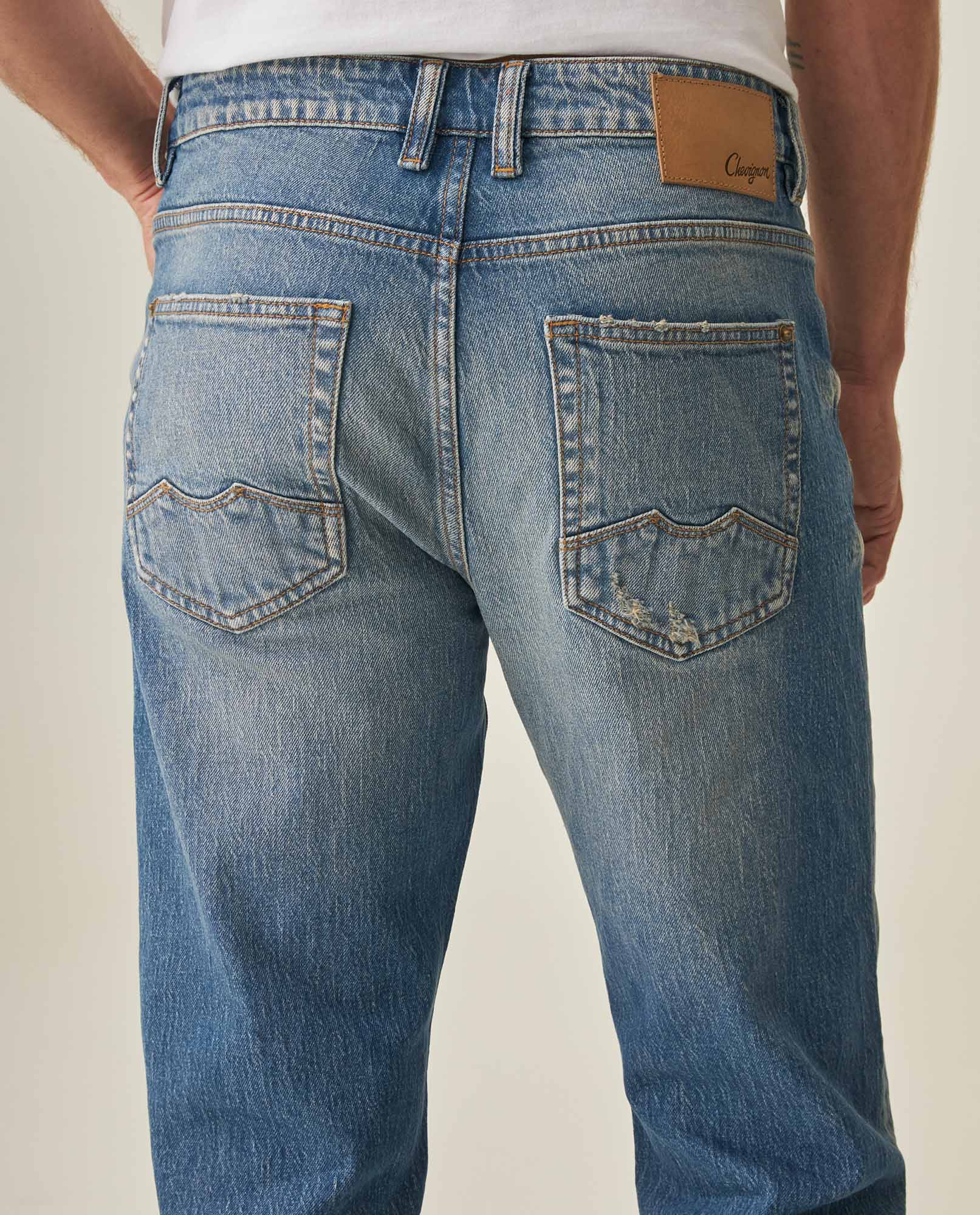 Men´s Straight Jeans - Blue 63_332H029_AZU184140_7
