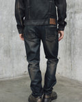 Mens Slim Fit Dark Jeans - Special Collection - Blue 63_332H203_AZU194052_5