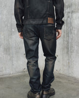 Mens Slim Fit Dark Jeans - Special Collection - Blue 63_332H203_AZU194052_5