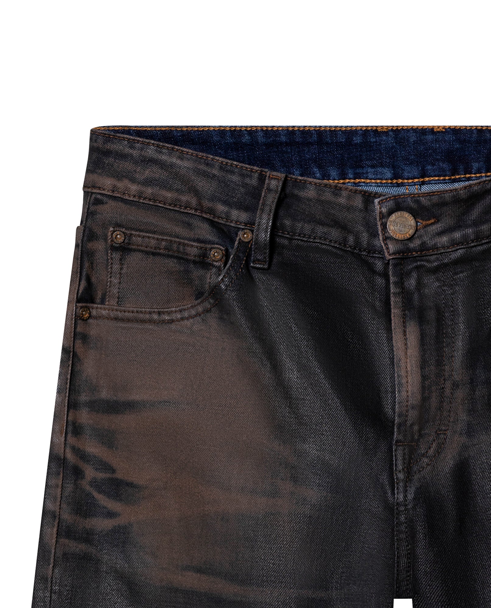 Mens Slim Fit Dark Jeans - Special Collection - Blue 63_332H203_AZU194052_6