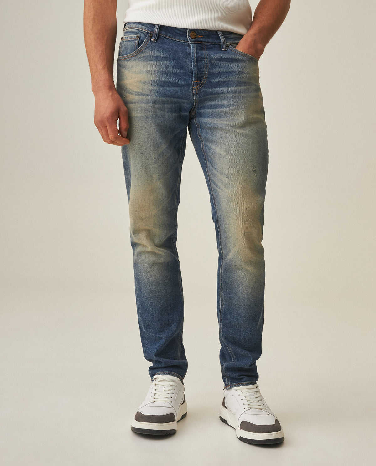Men´s Heritage Skinny Jeans - Blue 63_332H450_AZU184140_3