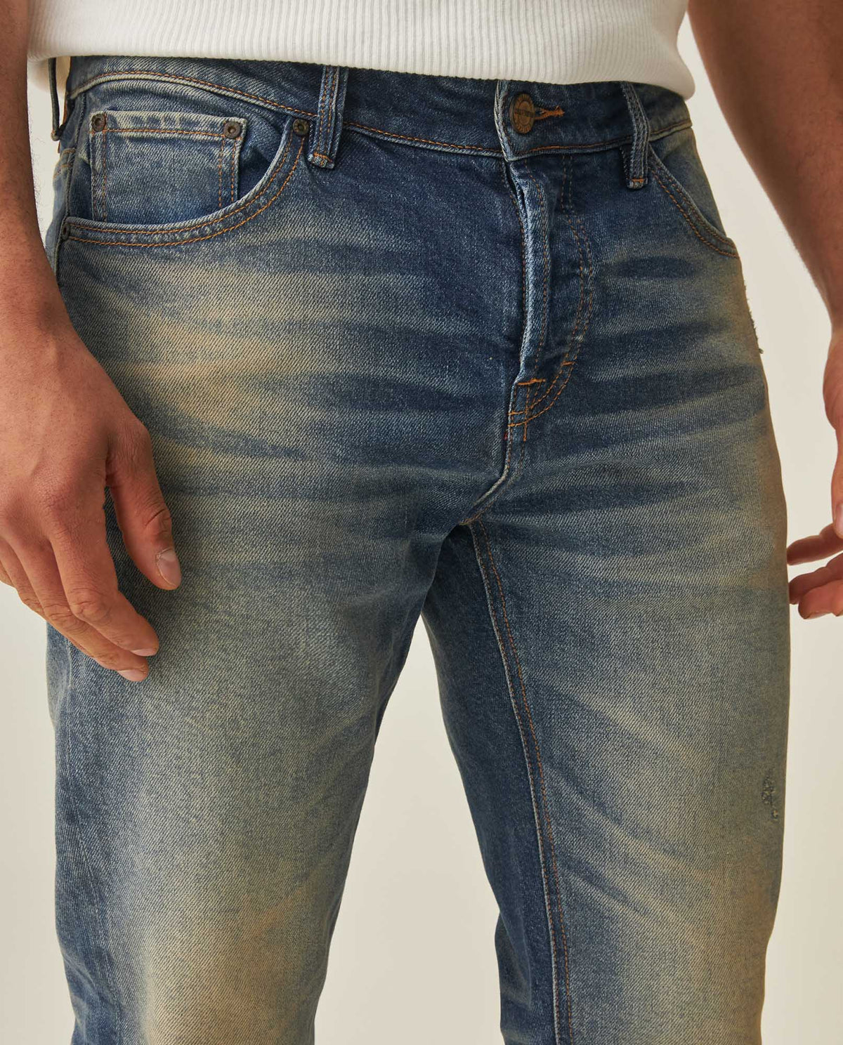 Men´s Heritage Skinny Jeans - Blue 63_332H450_AZU184140_5