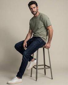 Mens Skinny Medium Wash Jeans - Blue 63_335G071_AZU194052_3