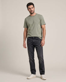 Men´s Black Straight Jeans - Black 63_335H004_NEG194004_0