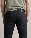Men´s Black Straight Jeans - Black 63_335H004_NEG194004_6