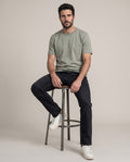 Men´s Black Straight Jeans - Black 63_335H004_NEG194004_7