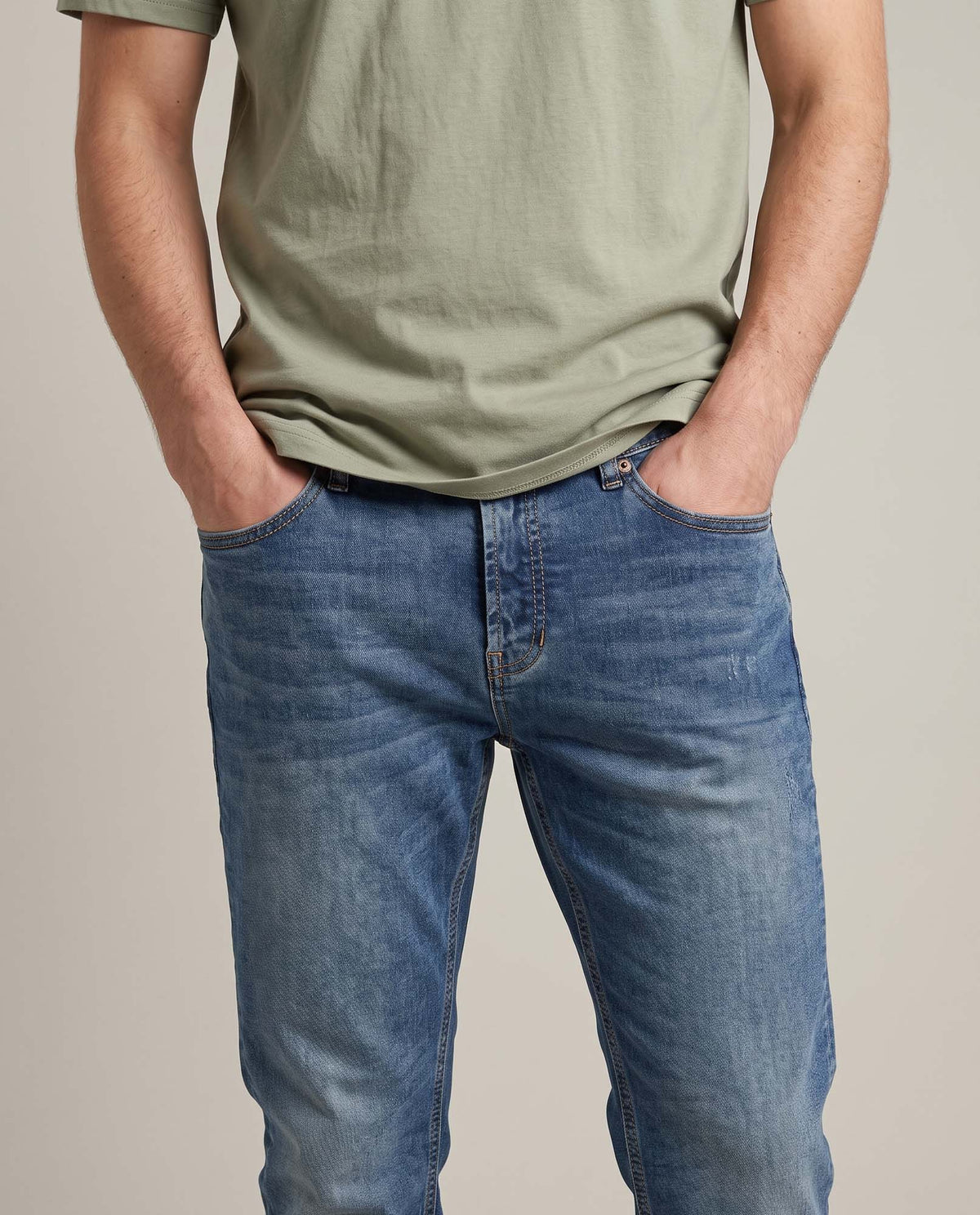 Men´s Slim Fit Jeans - Blue 63_335H008_AZU184140_3