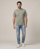 Men´s Distressed Slim Jeans - Blue 63_335H011_AZU184140_0