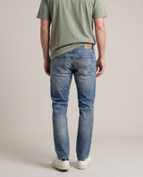 Men´s Distressed Slim Jeans - Blue 63_335H011_AZU184140_5