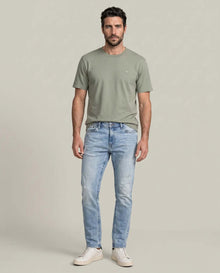 Men´s Distressed Slim Jeans - Blue 63_335H013_AZU154020_0