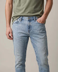 Men´s Distressed Slim Jeans - Blue 63_335H013_AZU154020_3