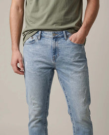 Men´s Distressed Slim Jeans - Blue 63_335H013_AZU154020_3