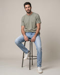 Men´s Distressed Slim Jeans - Blue 63_335H013_AZU154020_7