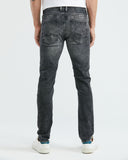 SLIM FIT MID-RISE JEANS IN DARK WASH