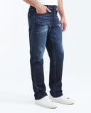 RELAXED FIT HIGH-RISE JEANS IN MEDIUM WASH