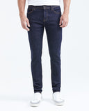 SUPER SLIM FIT MID-RISE JEANS IN ULTRA DARK WASH SS009