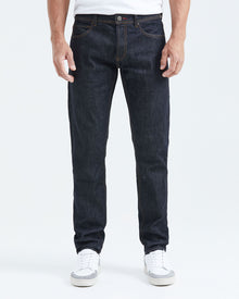 SUPER SLIM FIT MID-RISE JEANS IN ULTRA DARK WASH SS0011