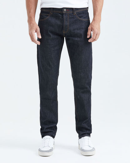 SUPER SLIM FIT MID-RISE JEANS IN ULTRA DARK WASH SS0011