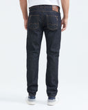 SUPER SLIM FIT MID-RISE JEANS IN ULTRA DARK WASH