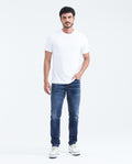 Jean Super Slim Fit Low Rise Super Slim Leg Dark Blue for Men - Blue 339F455 - 2