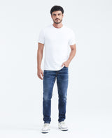 Jean Super Slim Fit Low Rise Super Slim Leg Dark Blue for Men - Blue 339F455 - 2
