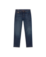 Men's Revenge Relaxed Fit Dark Wash Jeans in Cotton Stretch Blend, Coastline 339G002 - 3
