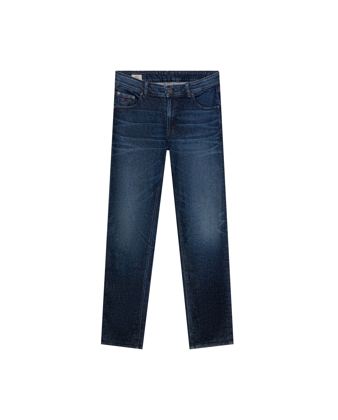 Men's Morrison Straight Ultra Dark Heritage Jeans in Recycled Cotton Blend, Celebration - 1