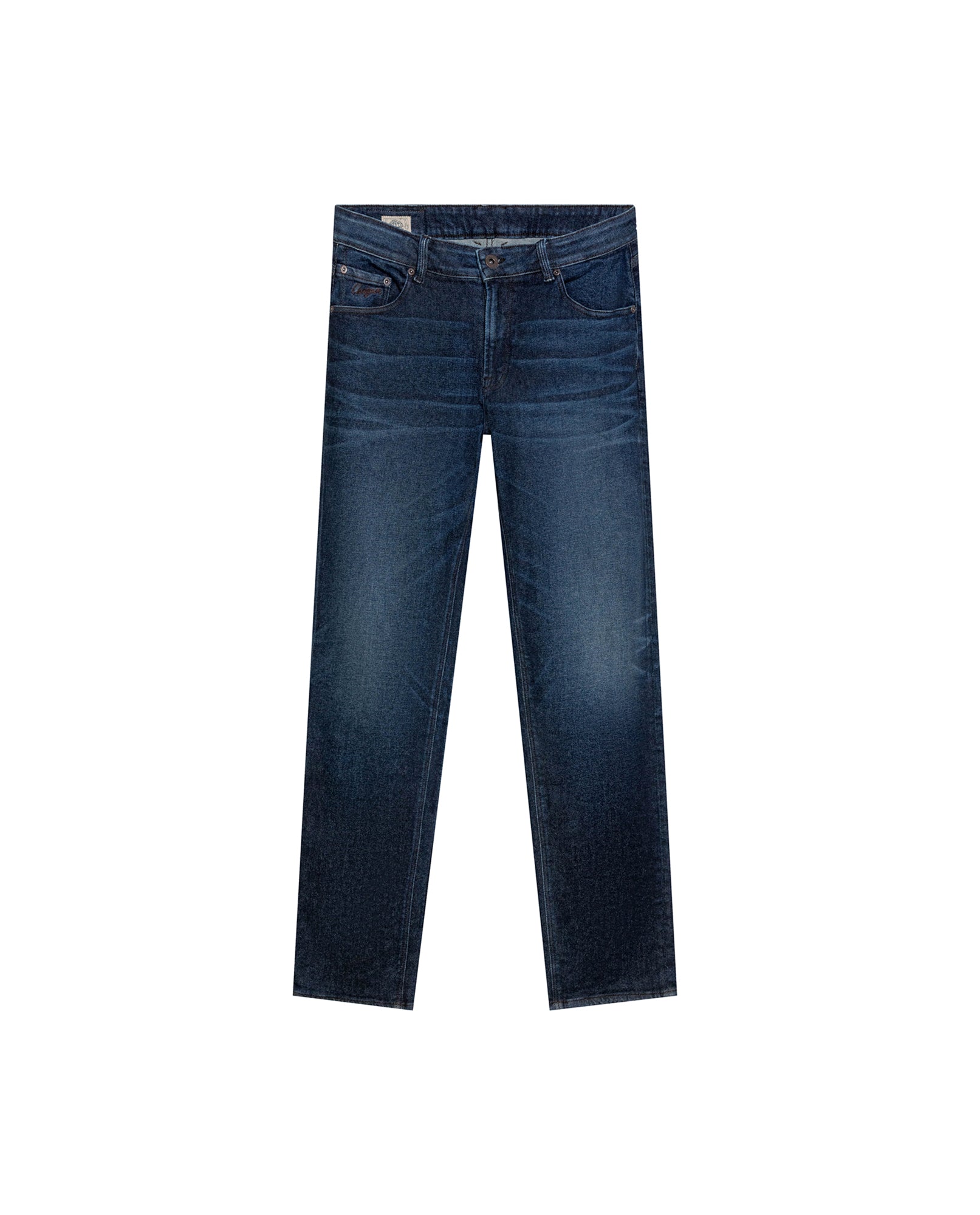 Men's Morrison Straight Ultra Dark Heritage Jeans in Recycled Cotton Blend, Celebration - 1