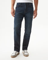 Men's Morrison Straight Ultra Dark Heritage Jeans in Recycled Cotton Blend, Celebration - 2