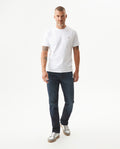 Men's Morrison Straight Ultra Dark Heritage Jeans in Recycled Cotton Blend, Celebration - 3