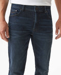 Men's Morrison Straight Ultra Dark Heritage Jeans in Recycled Cotton Blend, Celebration - 4
