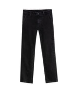 Men's Morrison Slim Fit Black Wash in Cotton Stretch Blend, Coordinates - 1