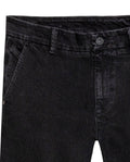 Men's Morrison Slim Fit Black Wash in Cotton Stretch Blend, Coordinates - 7
