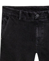 Men's Morrison Slim Fit Black Wash in Cotton Stretch Blend, Coordinates - 7