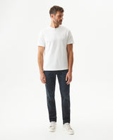 Men's Morrison Slim Dark Wash Jeans in Cotton Stretch Blend, Gala - 3