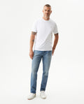 Men's Morrison Slim Medium Wash Classic Jeans in Cotton Stretch Blend, Waypoint - 3