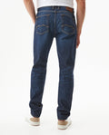 Men's Morrison Straight Medium Wash Jeans in Recycled Cotton Blend, Seaport 339G011 - 5