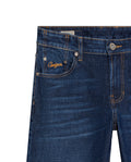 Men's Morrison Straight Medium Wash Jeans in Recycled Cotton Blend, Seaport 339G011 - 7