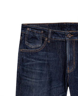 Men's Morrison Straight Ultra Dark Classic Jeans in Cotton Stretch Blend, Jetty - 7