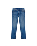 Men's Famous Skinny Fit Medium Wash Jeans in Cotton Stretch Blend, Starlight 339G017 - 2
