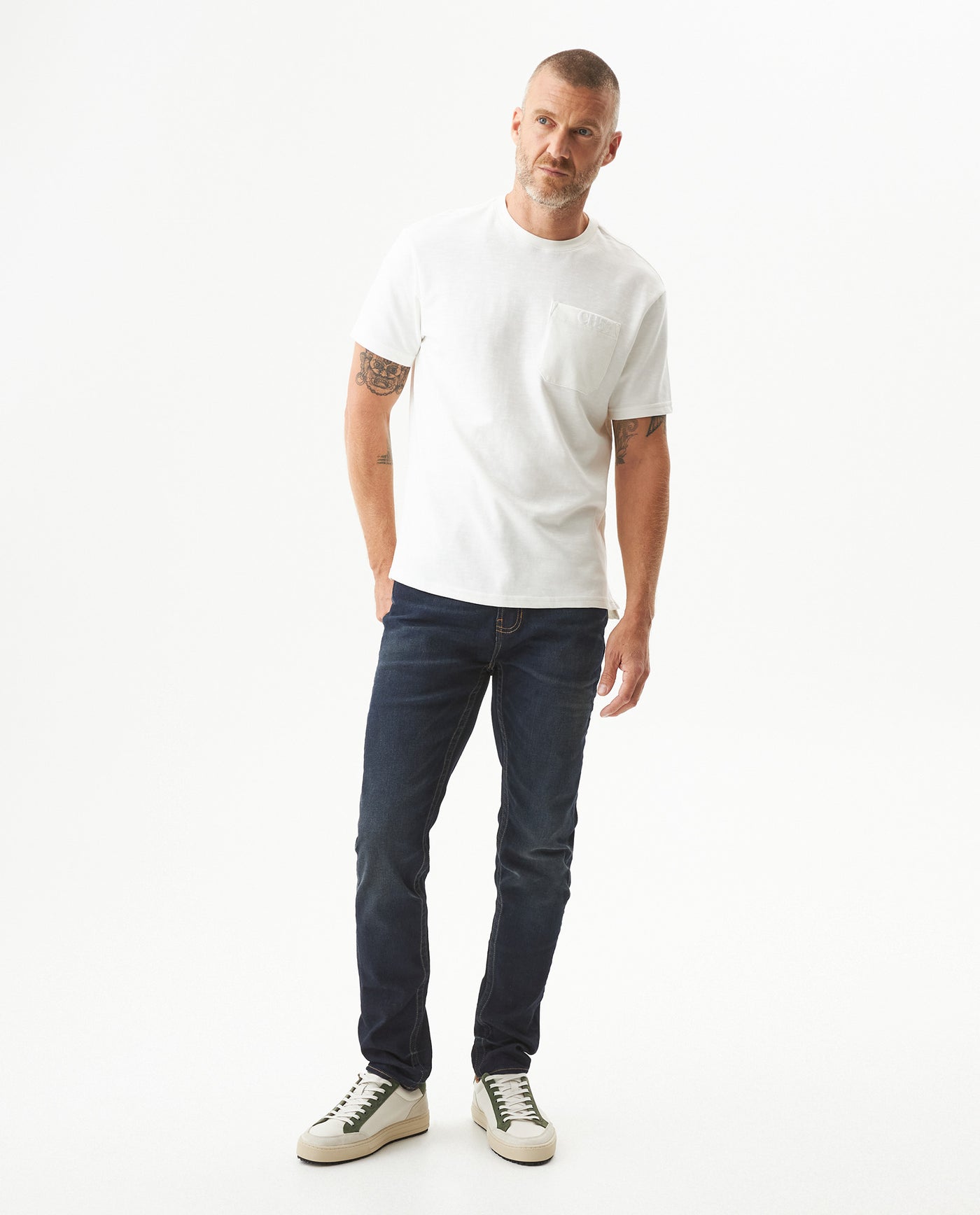 Men's Jeans, Famous - Blue 339G018 - 2
