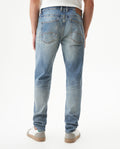 Men's Famous Light Wash Jeans in Cotton Stretch Blend, Dockside 339G020 - 5