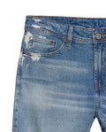 Men's Famous Light Wash Jeans in Cotton Stretch Blend, Dockside 339G020 - 7