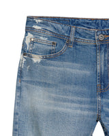 Men's Famous Light Wash Jeans in Cotton Stretch Blend, Dockside 339G020 - 7