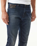 Men's Jeans, Dark Wash  - Blue 339G022 - 4
