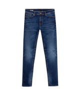 Men's Famous Dark Wash Skinny Fit Jeans in Cotton-Recycled Polyester Blend, Horizon 339G025 - 1
